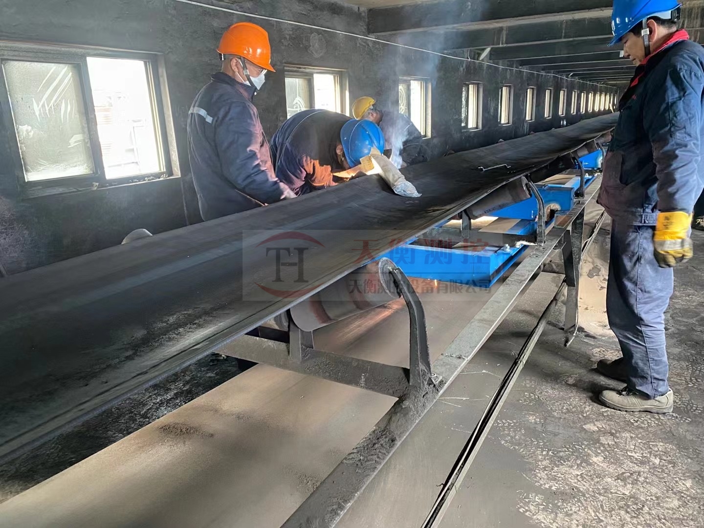 青岛热电厂皮带秤项目