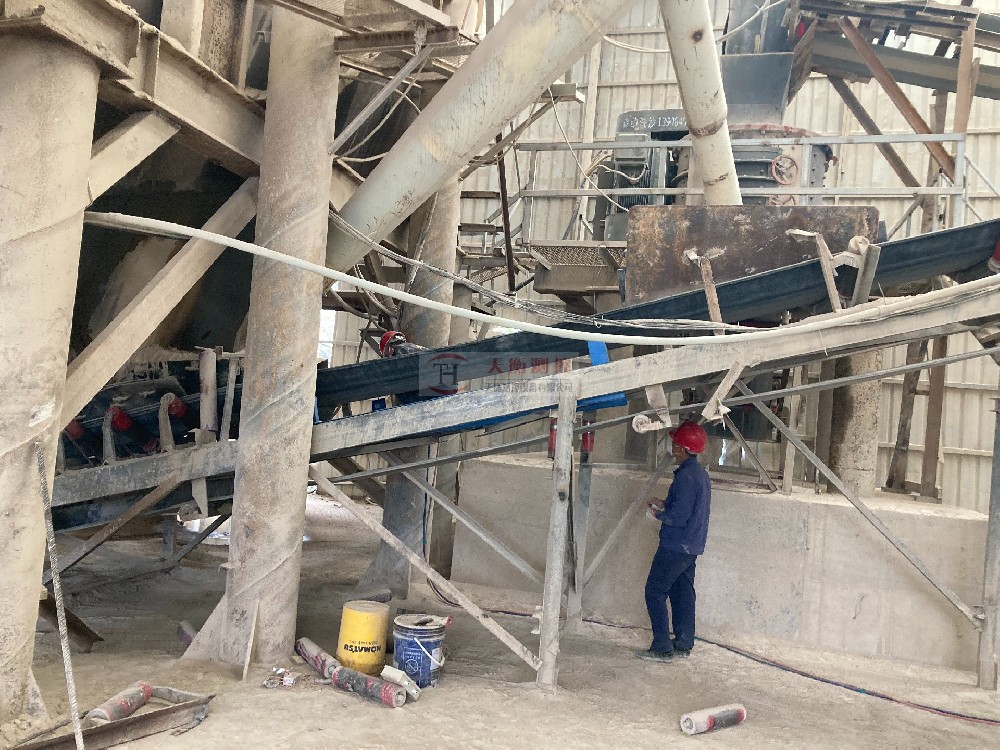 张家界砂石料皮带秤项目