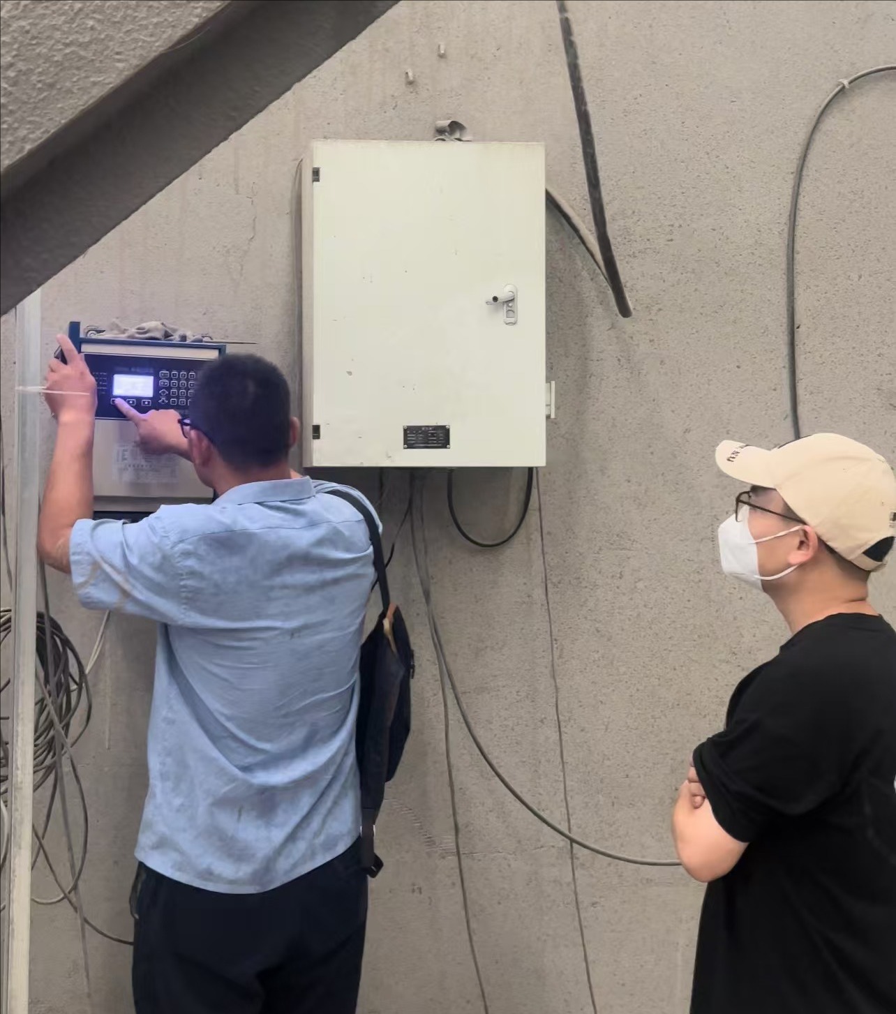 扬州建筑垃圾中转站皮带秤项目