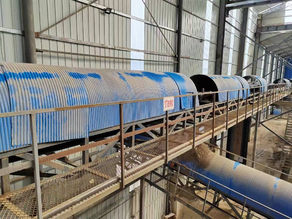 平顶山砂场皮带秤项目