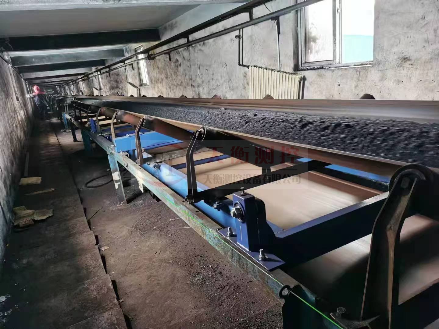 浙江热电厂皮带秤现场