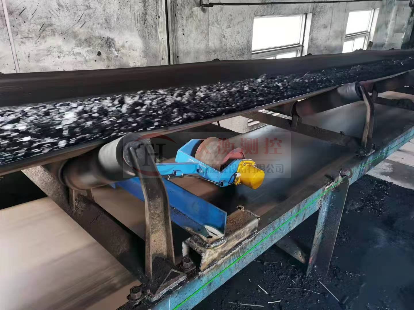 浙江热电厂皮带秤现场