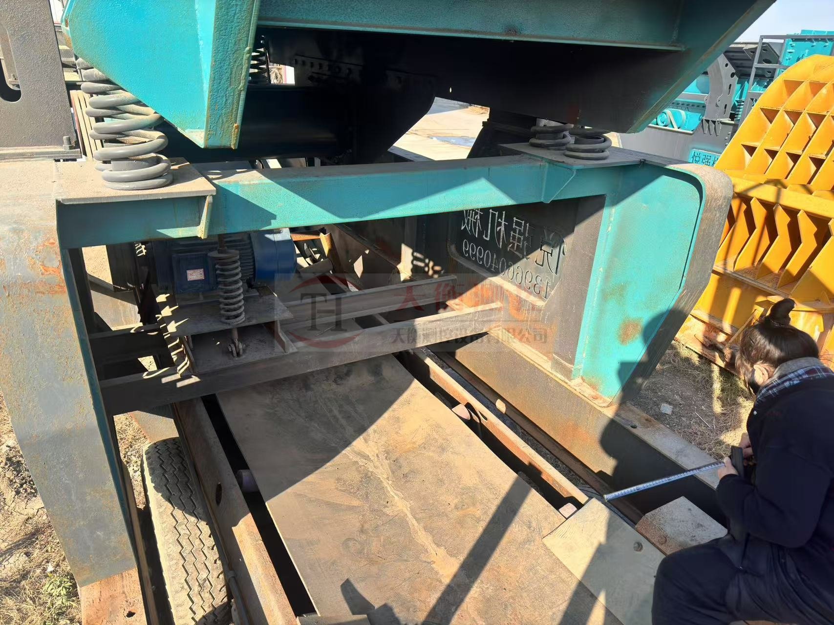 安徽车载皮带秤现场