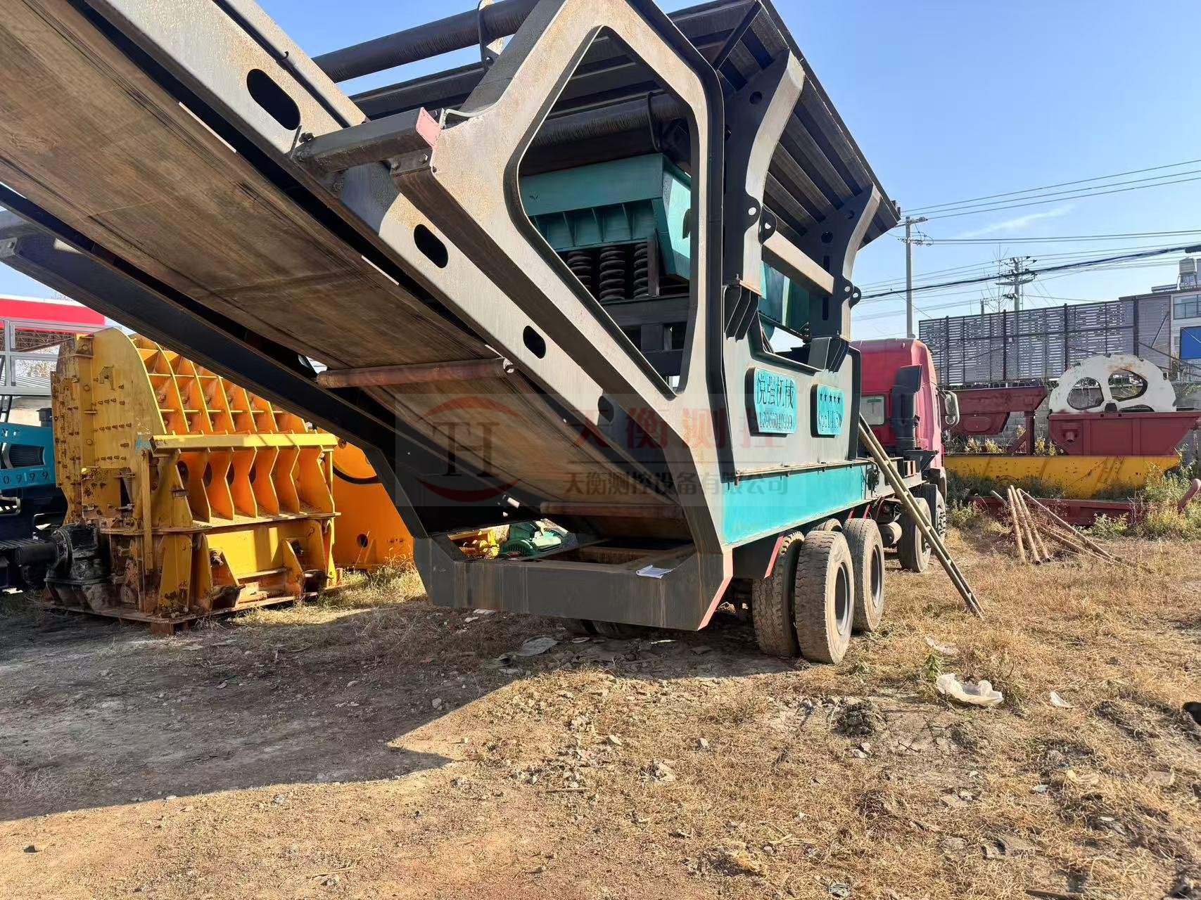 安徽车载皮带秤现场