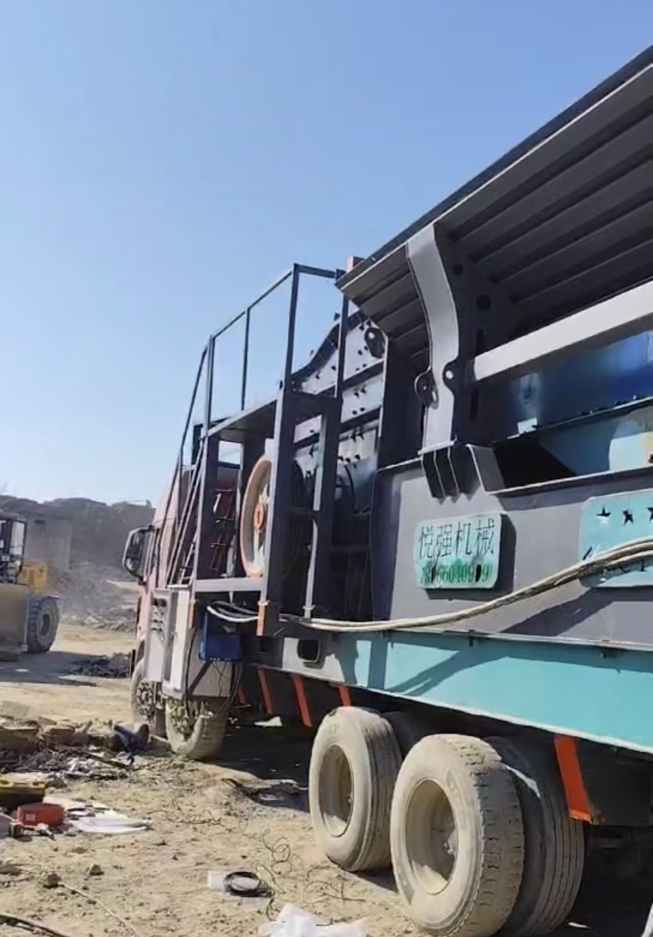 安徽车载皮带秤现场