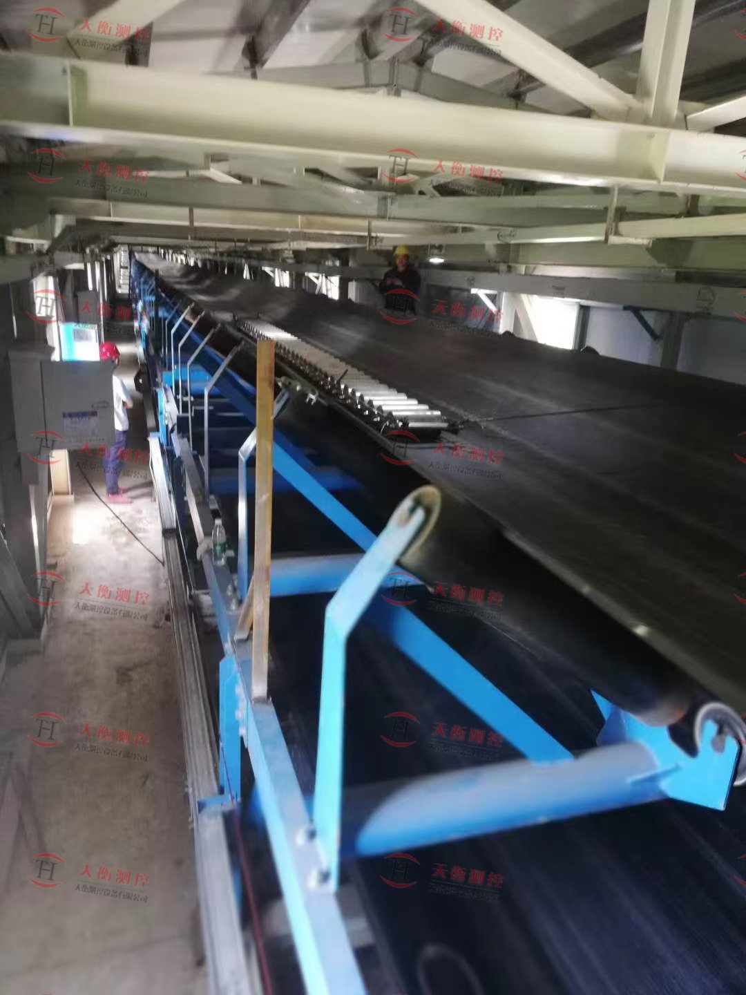 成都电厂皮带秤及藏箱式链码现场