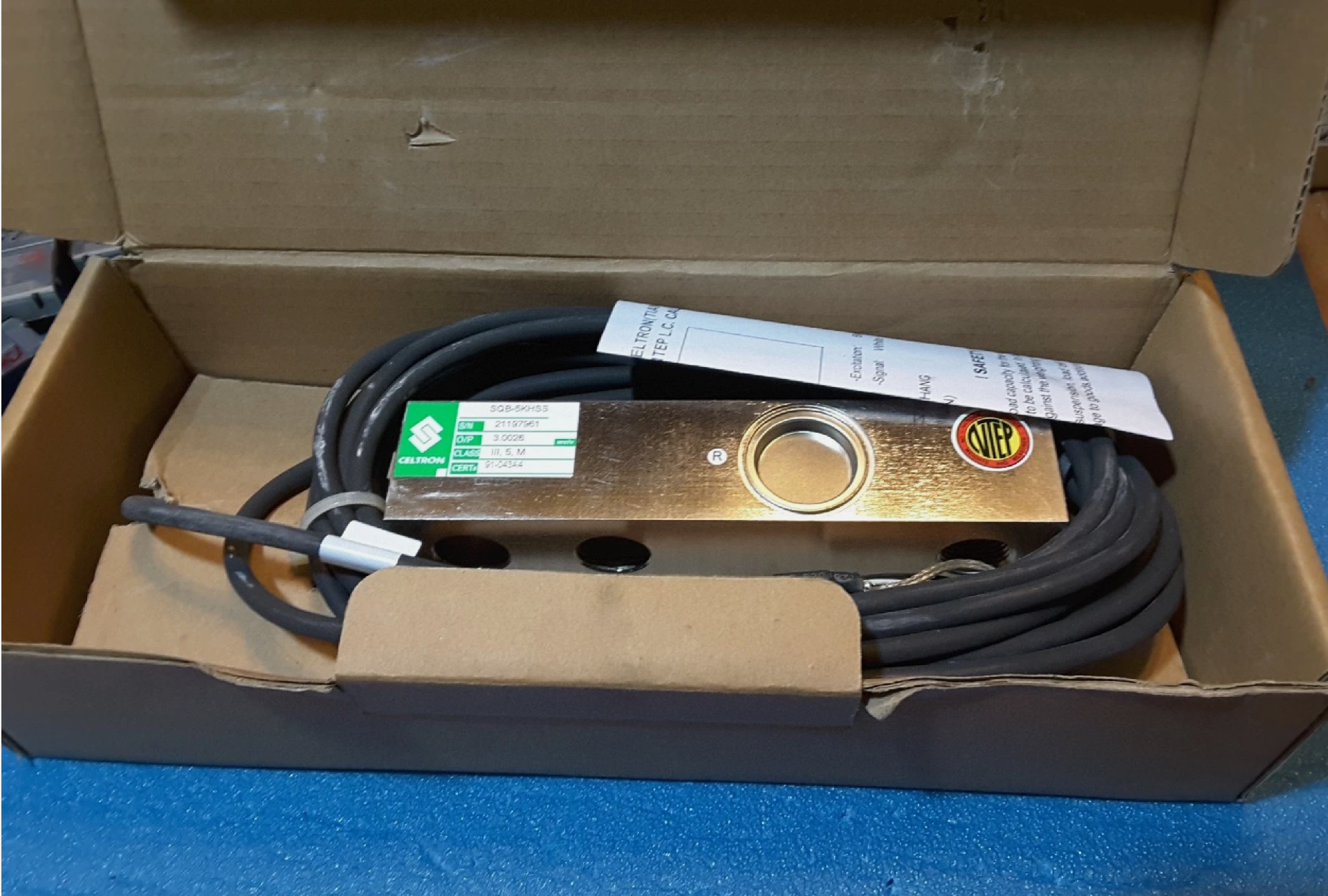 美国世铨SQB剪切梁式称重传感器